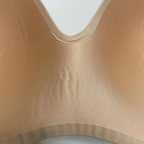 Knix Beige WingWoman Bra Size 8+ 40F 42F 40G 42G Wireless Comfy - Picture 7 of 11